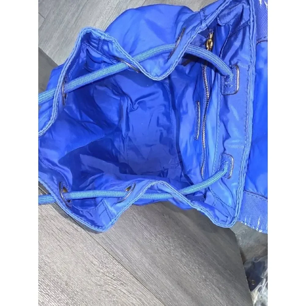 Tory Burch Scout Medium Nylon Backpack Royal Blue B0000667